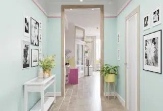 Quelle couleur pour agrandir une entrée