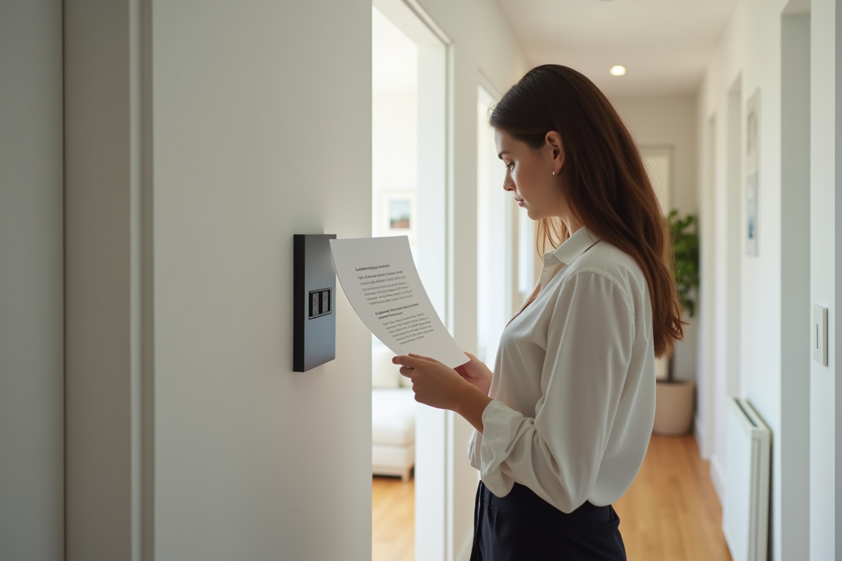 Jeune femme en tenue d