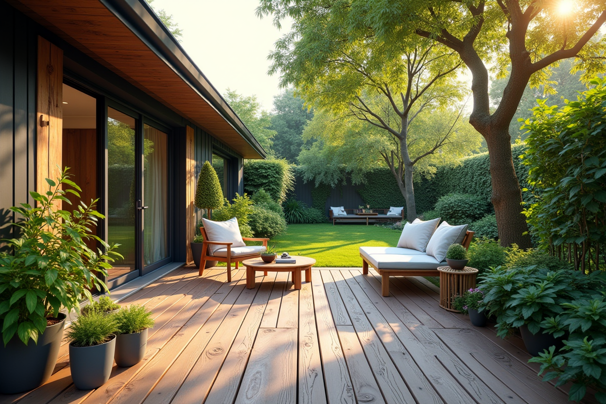 jardin fleuri